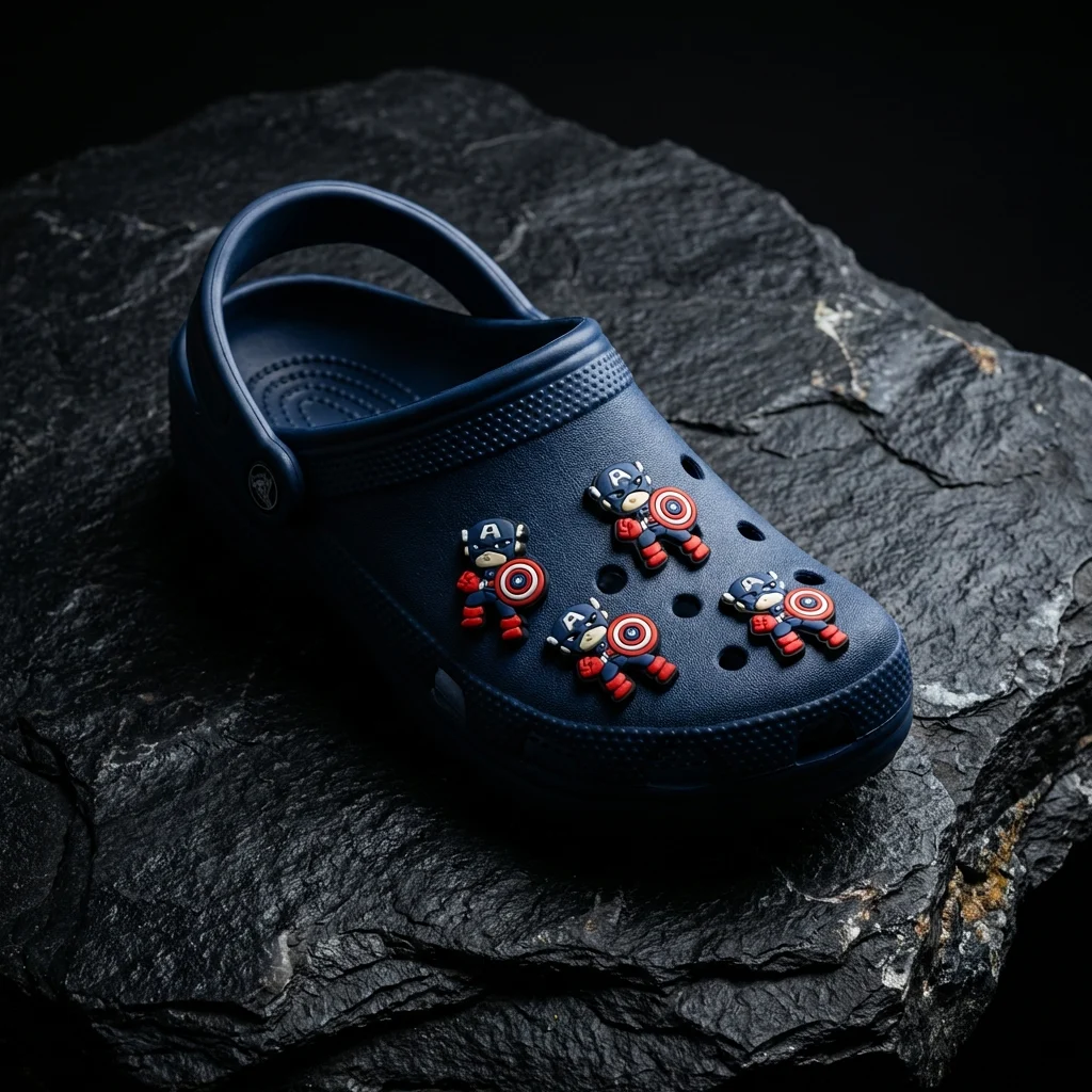 Captain America Superhero Jibbitz-Charms for Crocs
