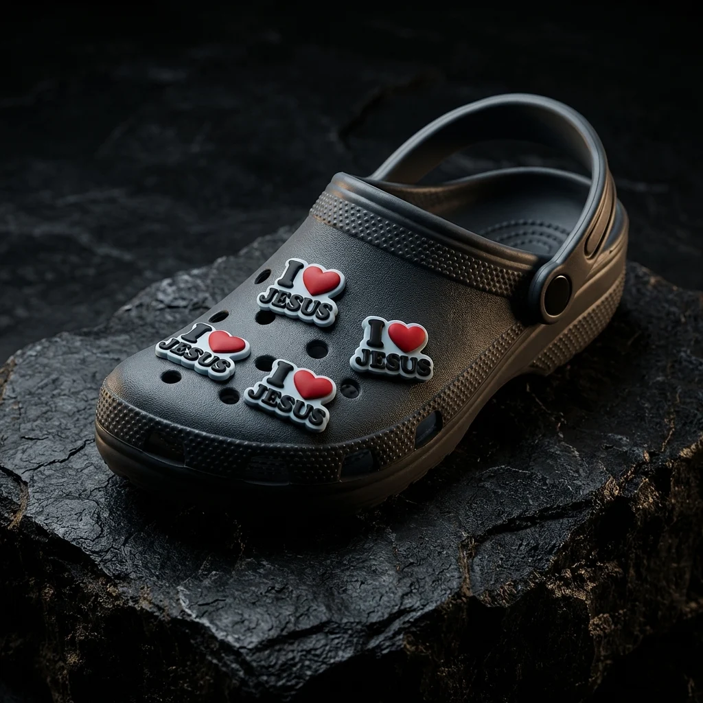 “I Love Jesus” Jibbitz-Charms for Crocs