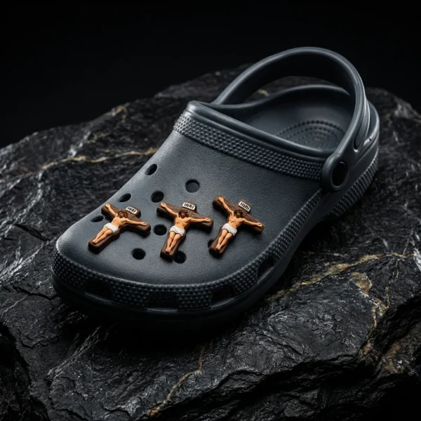 Jesus Christ Jibbitz Charms - Fun & Faithful Footwear Accessory