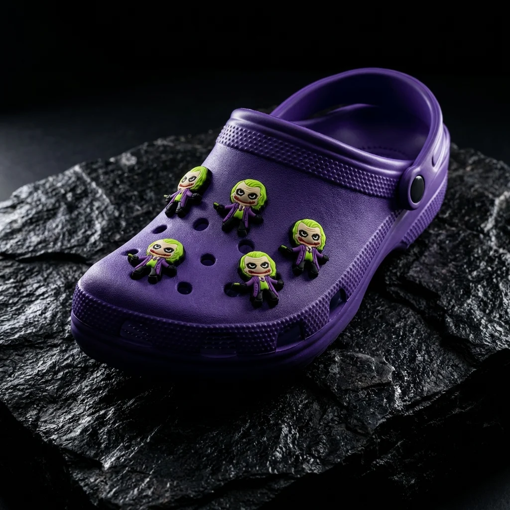 Dark Knight Joker Heath Ledger Jibbitz-Charms for Crocs