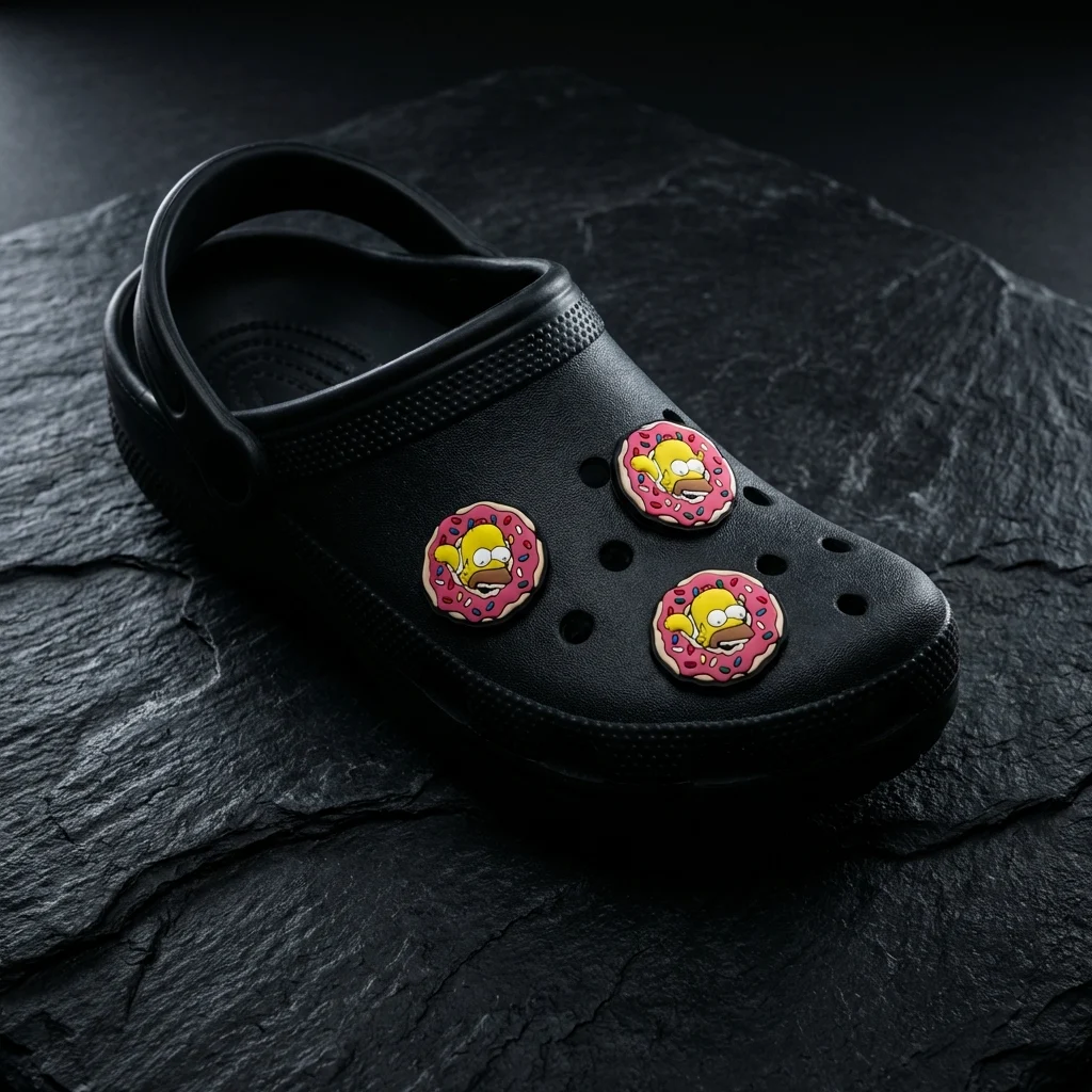 Homer Simpson Donut Jibbitz-Charms for Crocs