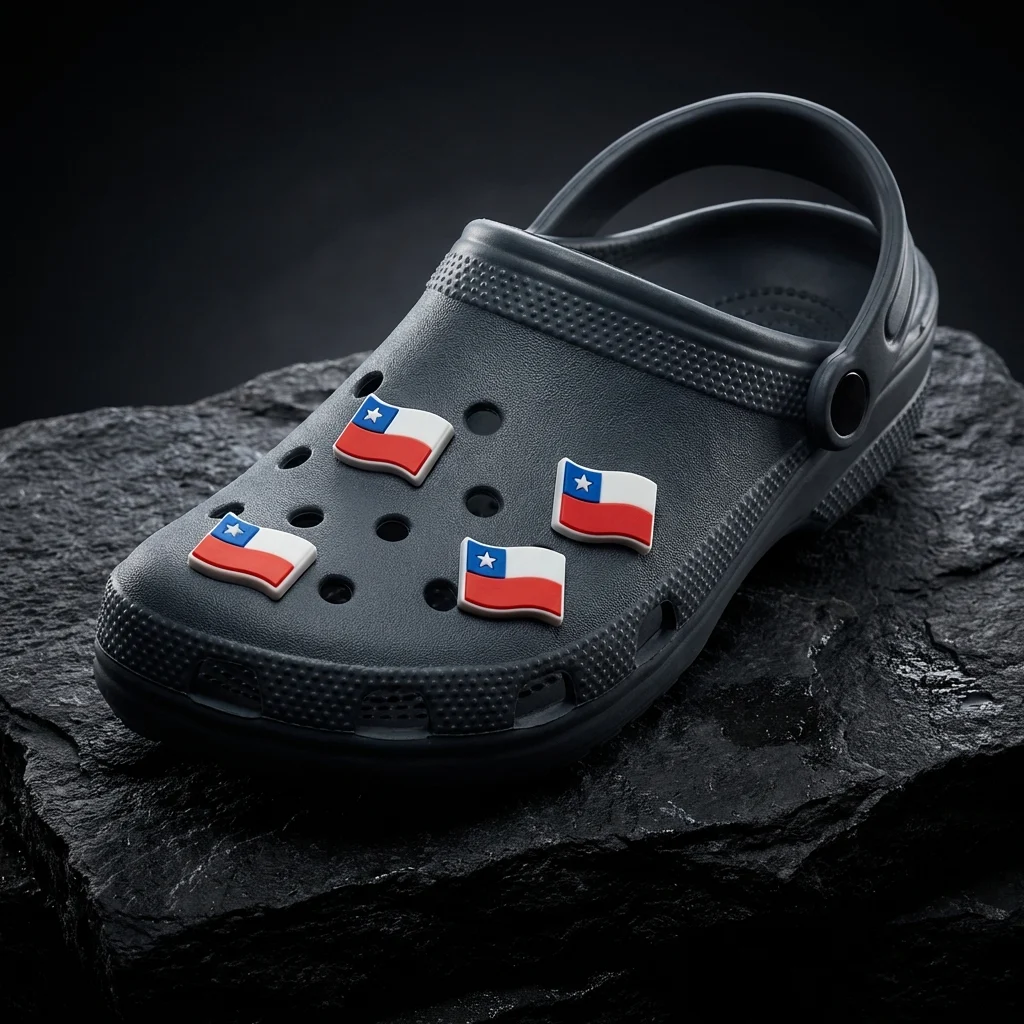 Chile National Country Flag Jibbitz-Charms for Crocs