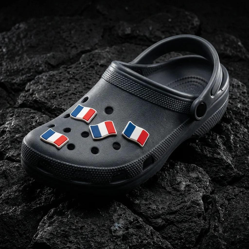 France National Country Flag Jibbitz-Charms for Crocs