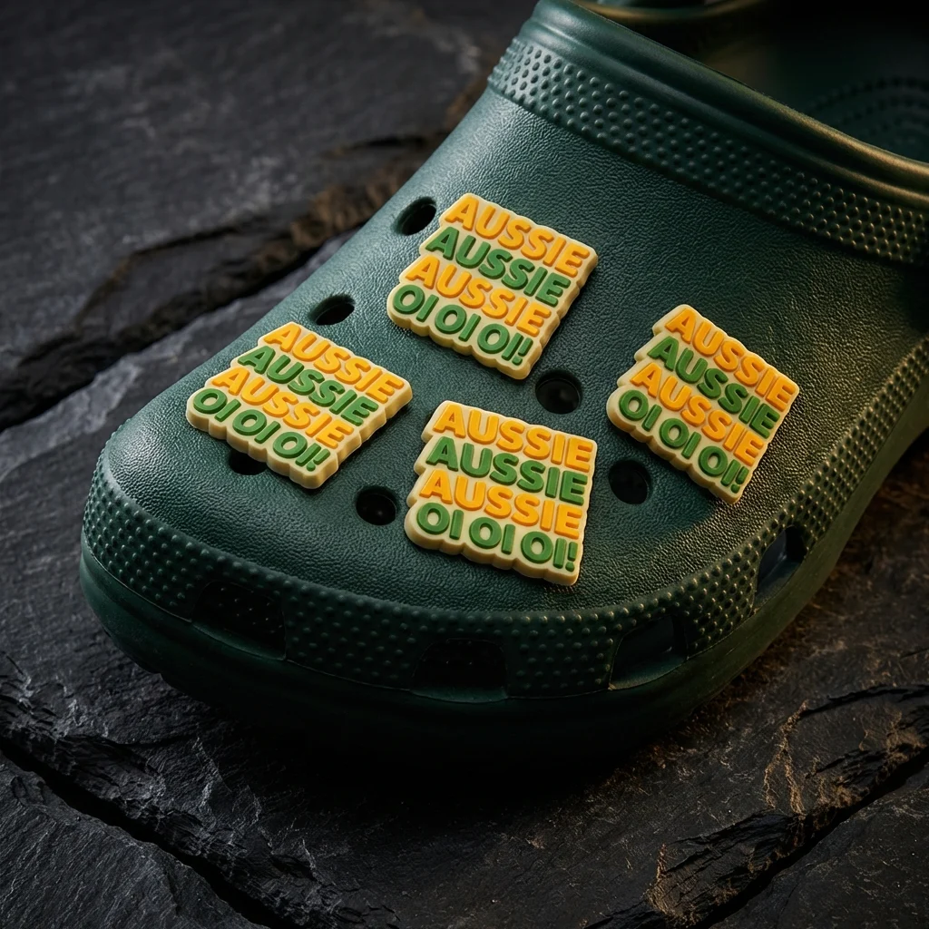 Aussie Aussie Aussie OI OI OI! Jibbitz-Charms for Crocs