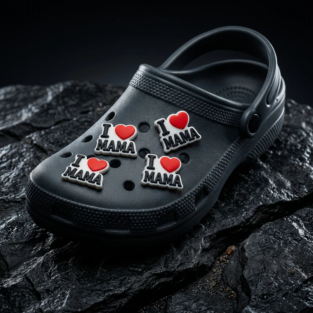 I Love Mama Sticker Jibbitz-Charms for Crocs