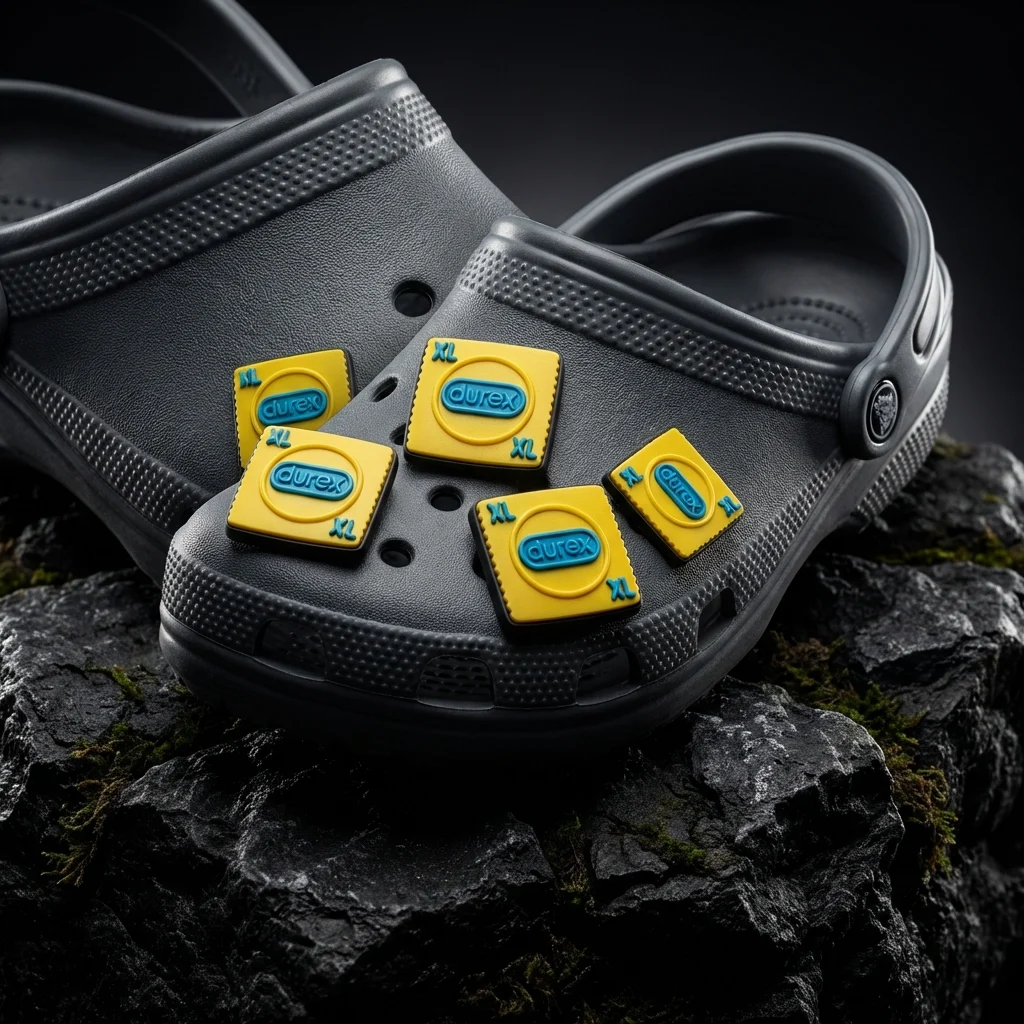 Durex XL Jibbitz-Charms for Crocs