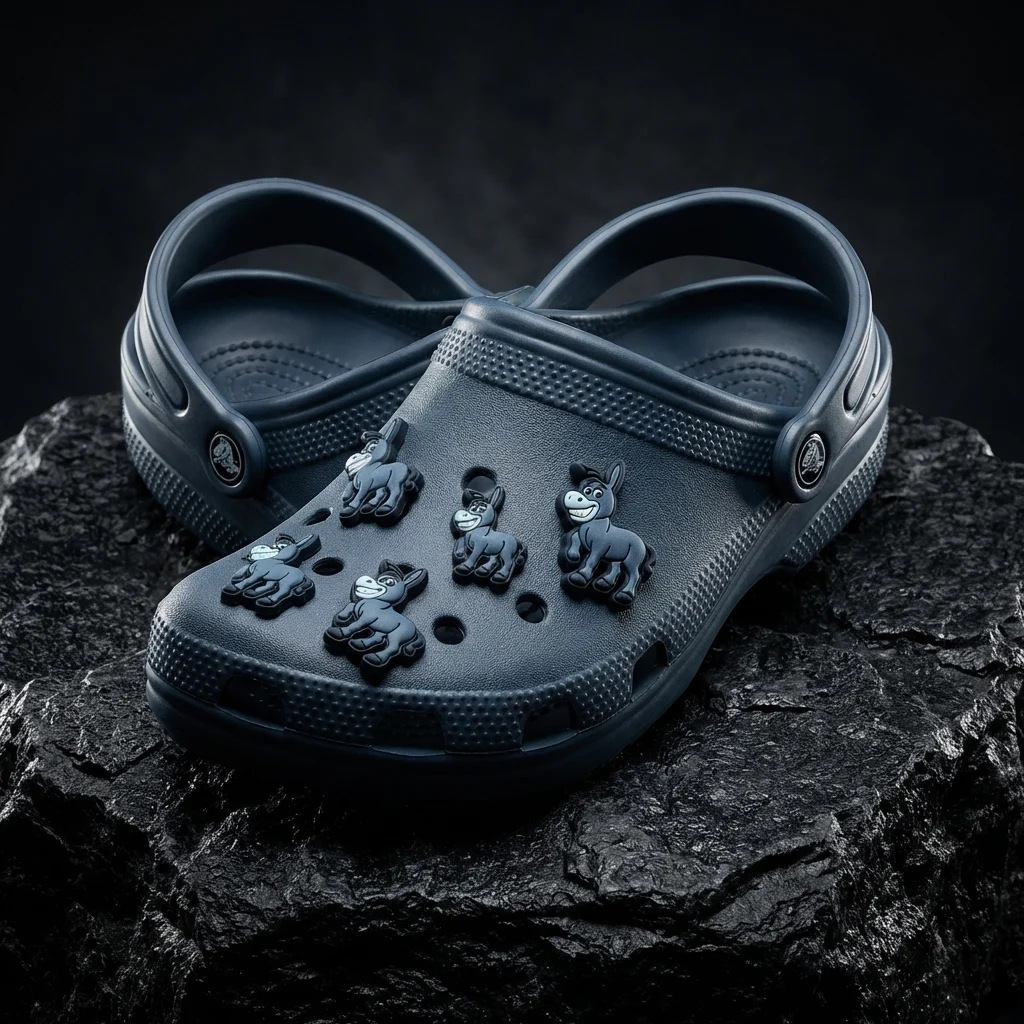 Cartoon Donkey For Jibbitz-Crocs Charms