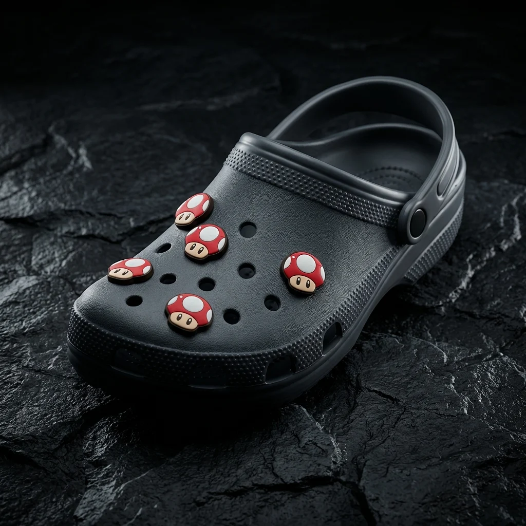Super Mario Mushroom Jibbitz-Charms for Crocs