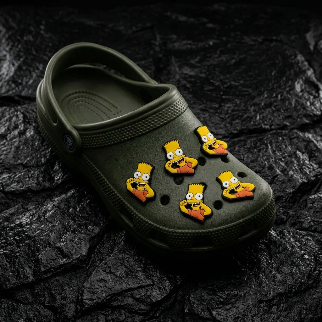 Bart Simpson Funny Jibbitz-Charms for Crocs