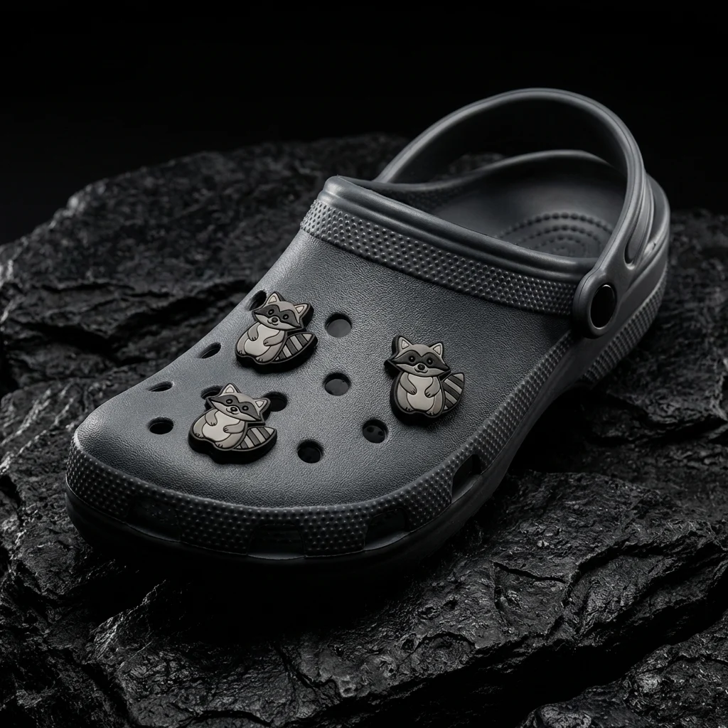 Raccoon Jibbitz-Charms for Crocs