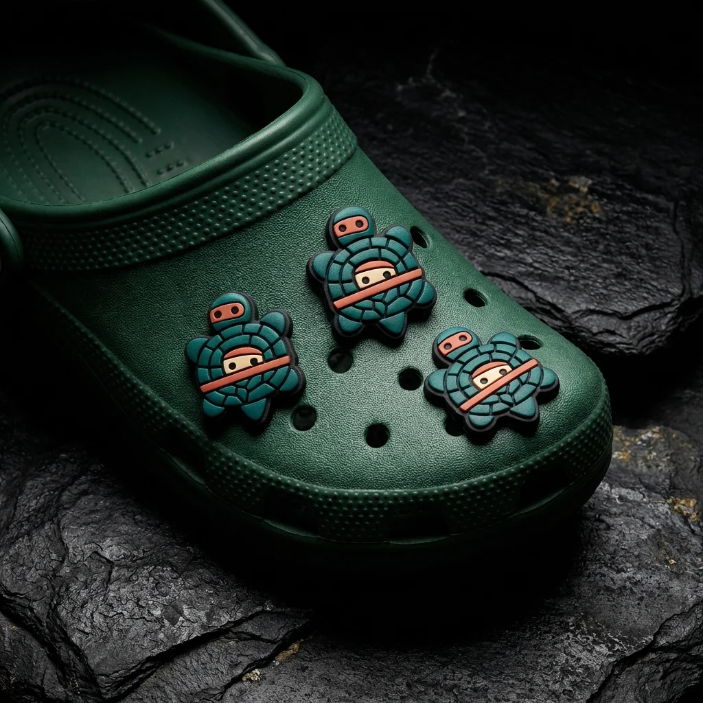 Baby Michelangelo Ninja Turtle Jibbitz-Charms for Crocs