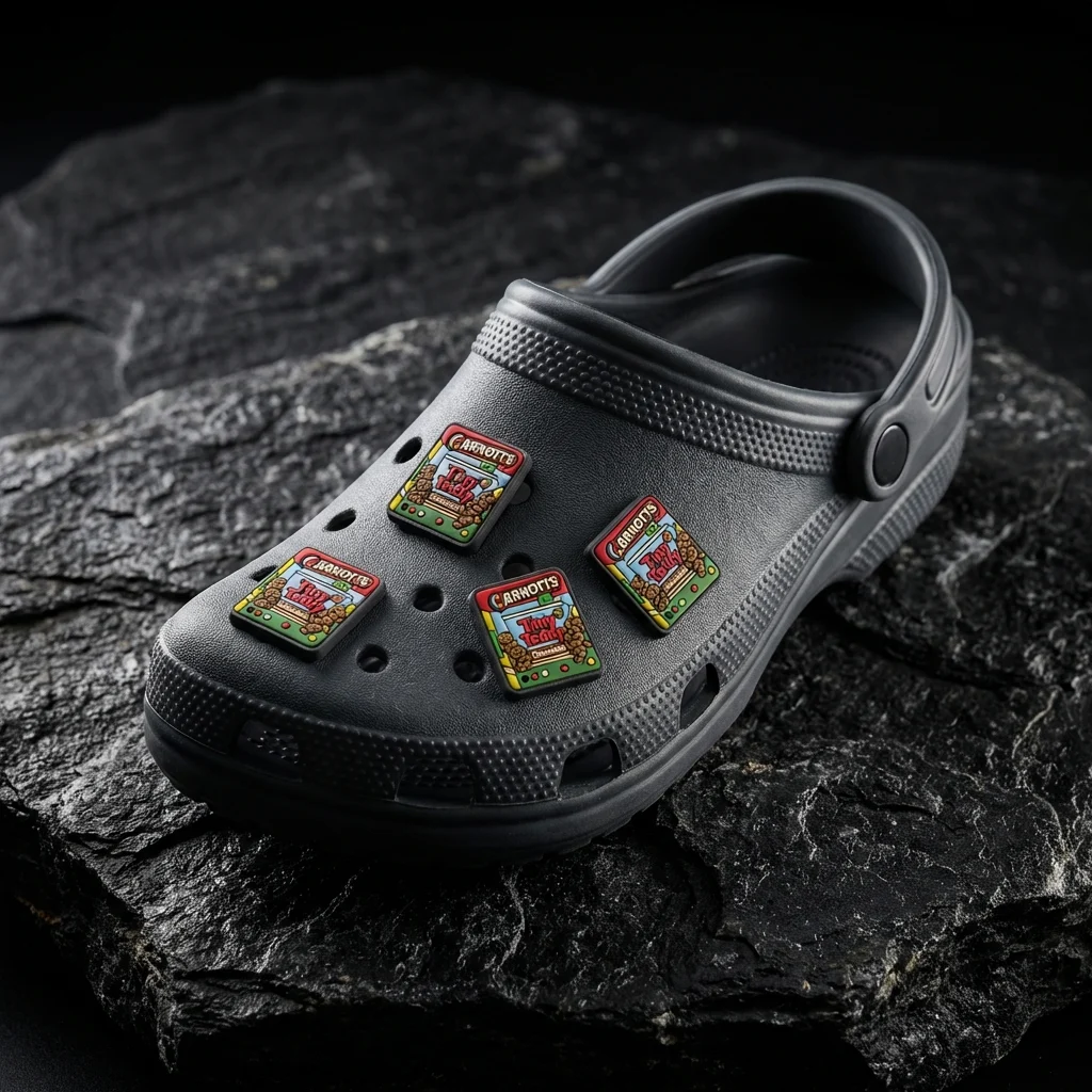 Tiny Teddy Chocolate Australian Jibbitz-Charms for Crocs