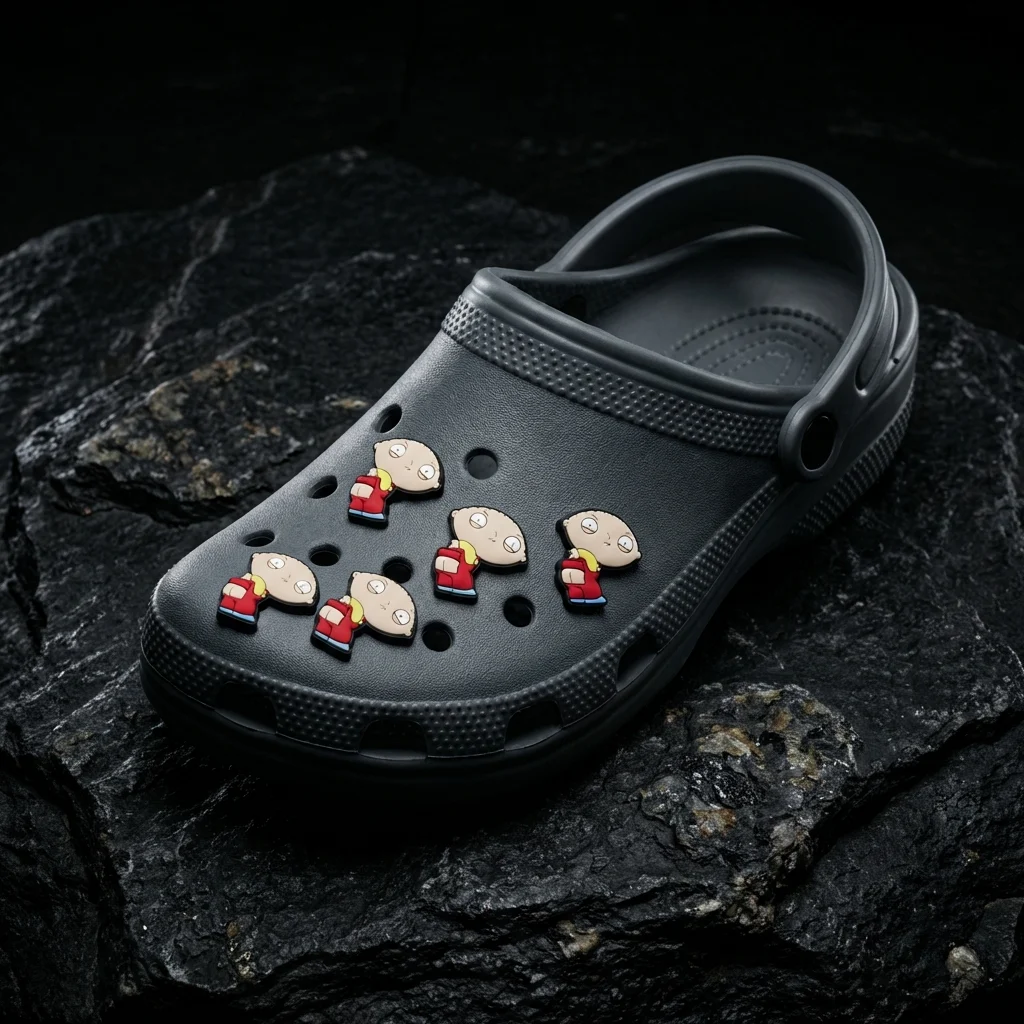 Stewie Griffin Family Guy Rude Mooning Jibbitz-Charms for Crocs