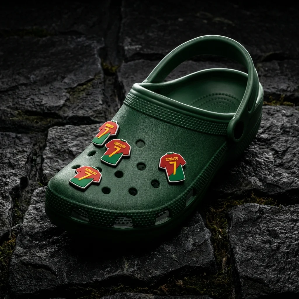 Ronaldo 7 Soccer Jersey Jibbitz-Charms for Crocs
