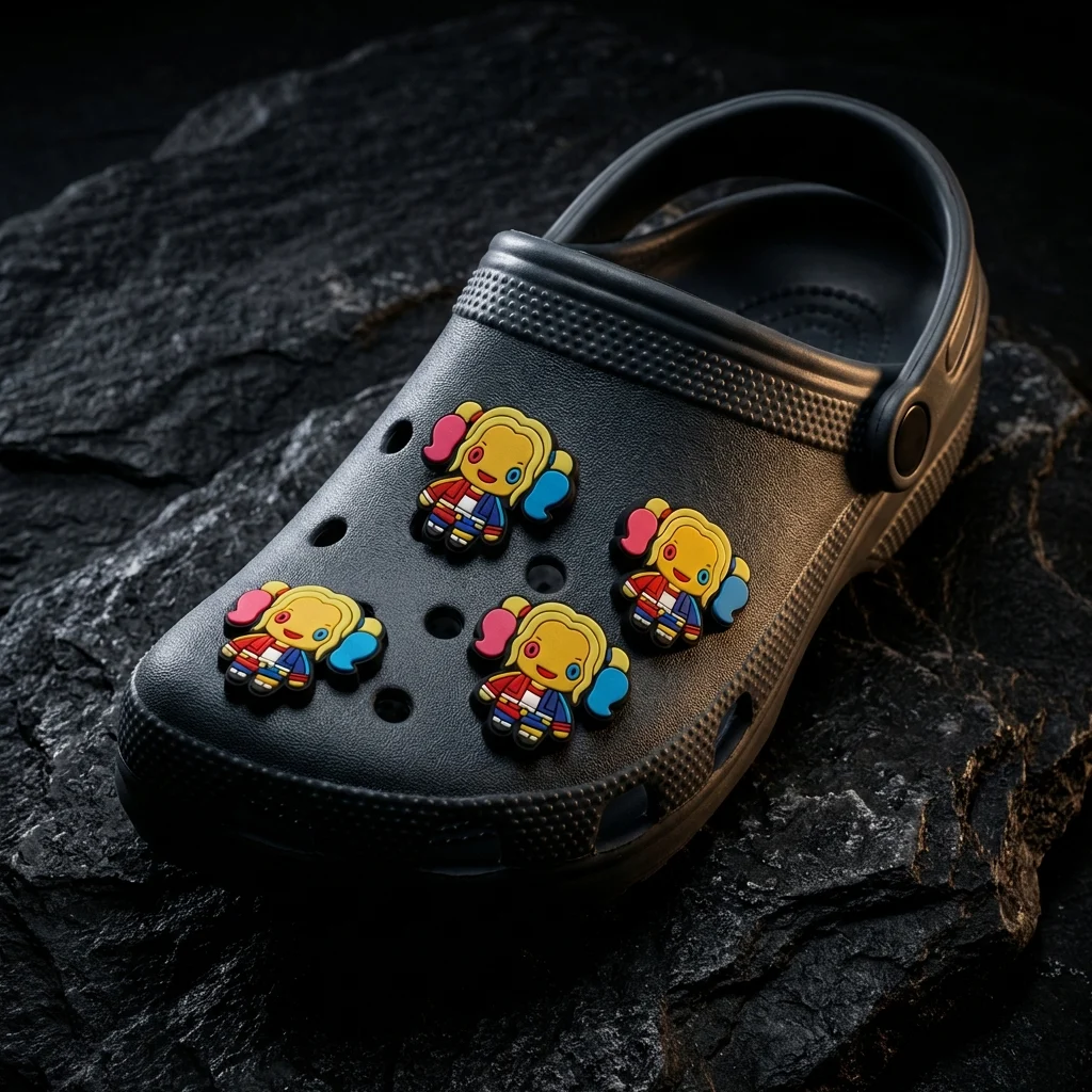 Harley Quinn Style Charm For Jibbitz-Crocs Charms