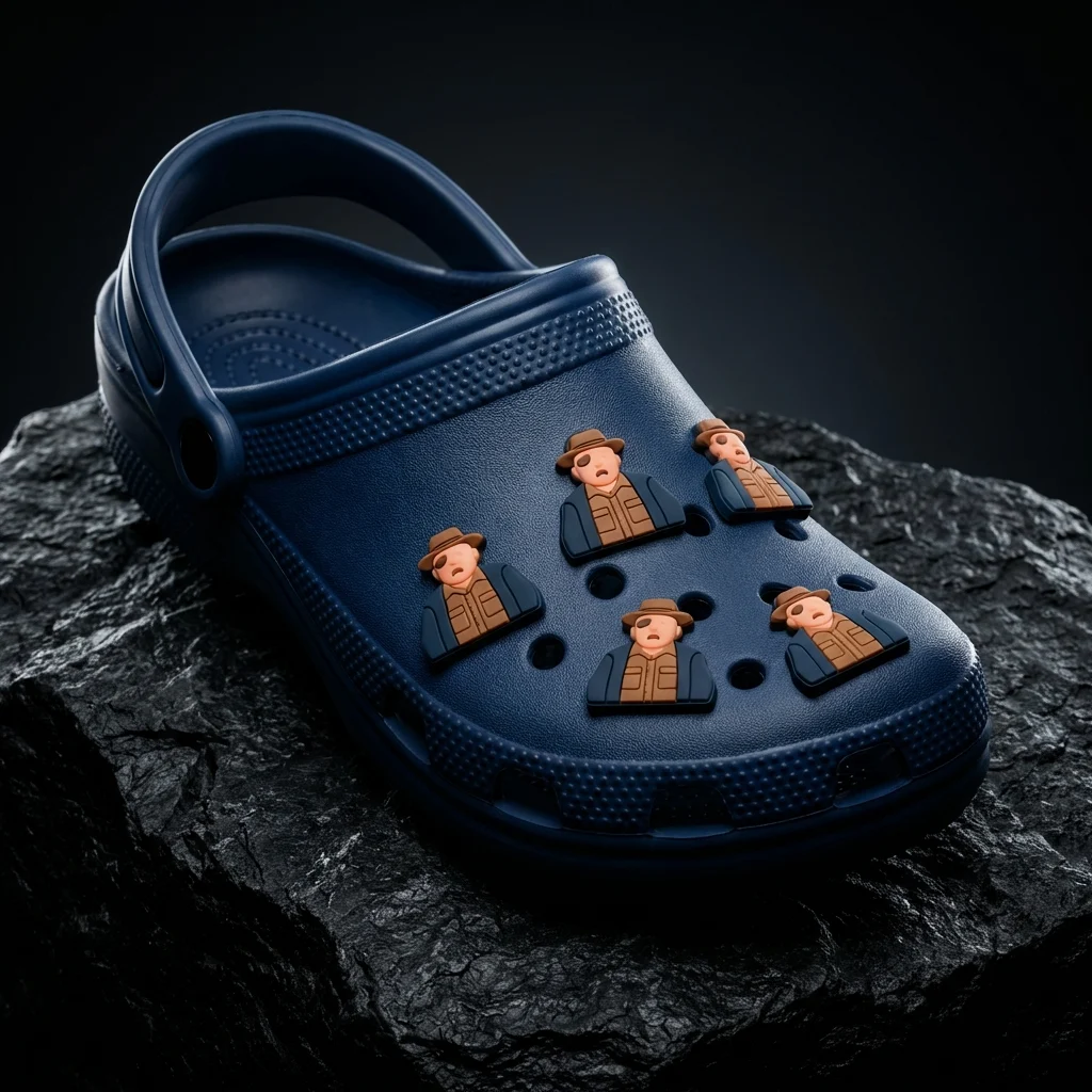 Jim Hopper Stranger Things Character Charm For Jibbitz-Crocs Charms