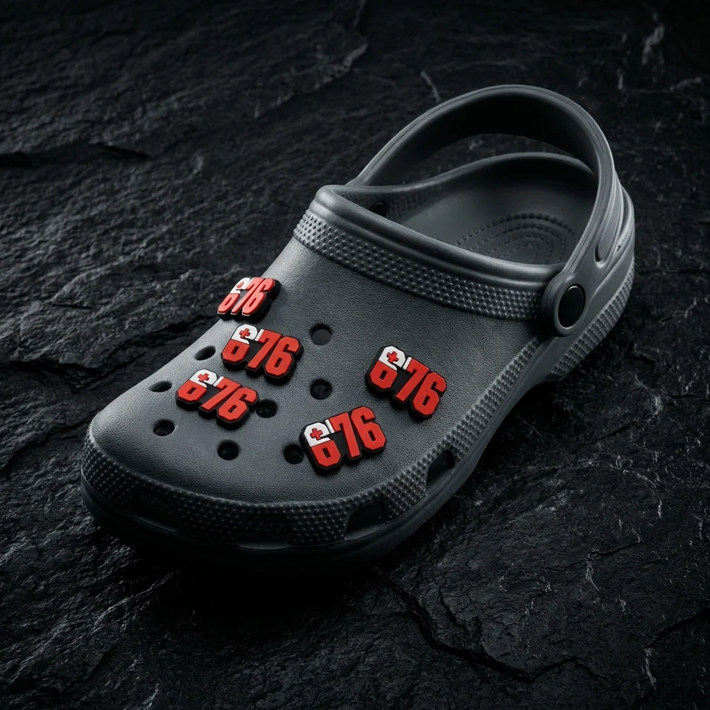 676 Flag Charm For Jibbitz-Crocs Charms