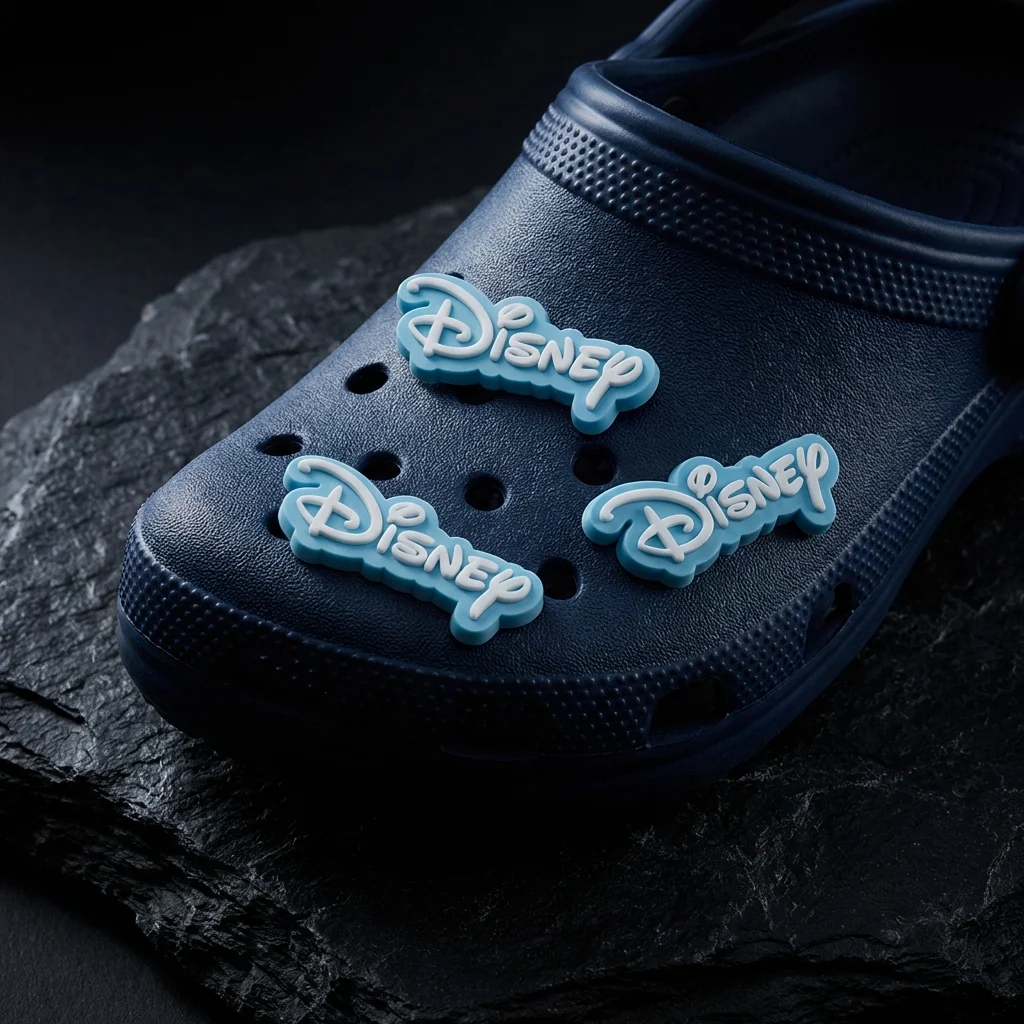 Disney Logo Charm For Jibbitz-Crocs Charms