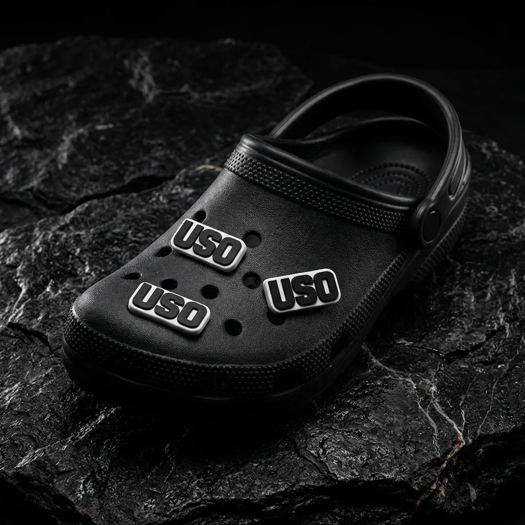 USO Logo Charm For Jibbitz-Crocs Charms