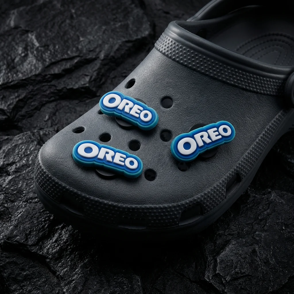 Oreo Logo For Jibbitz-Crocs Charms