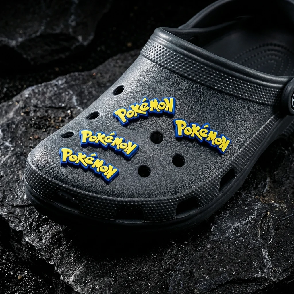 Pokémon Logo For Jibbitz-Crocs Charms