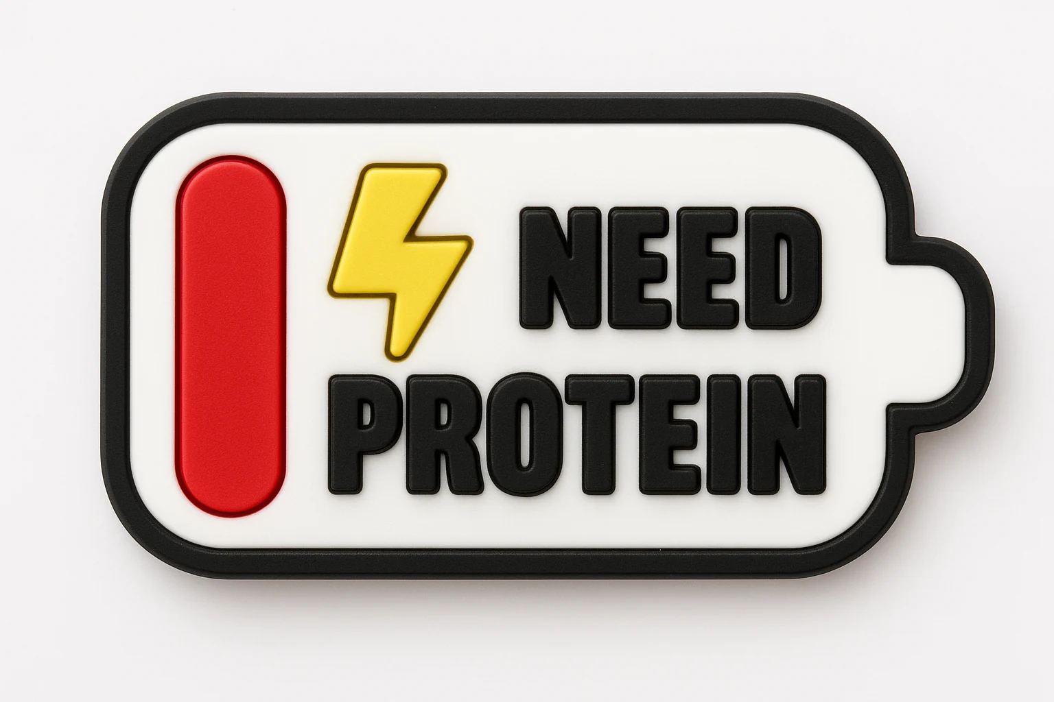 I Need Protein Battery For Jibbitz-Crocs Charms