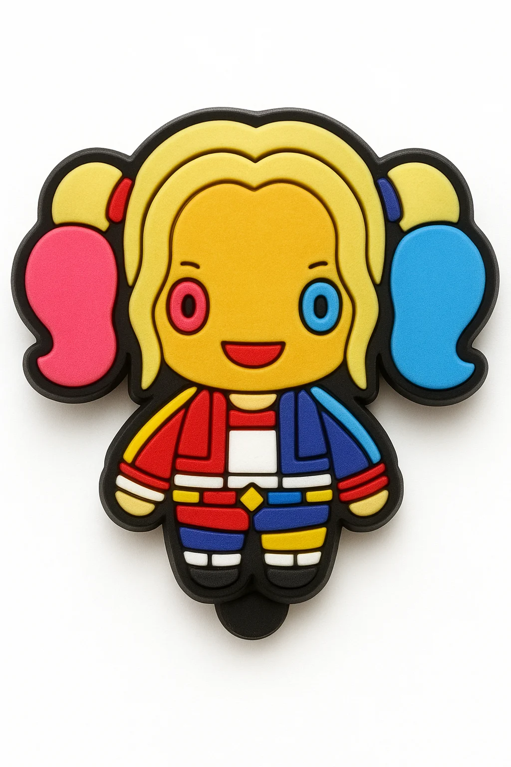 Harley Quinn Style Charm For Jibbitz-Crocs Charms