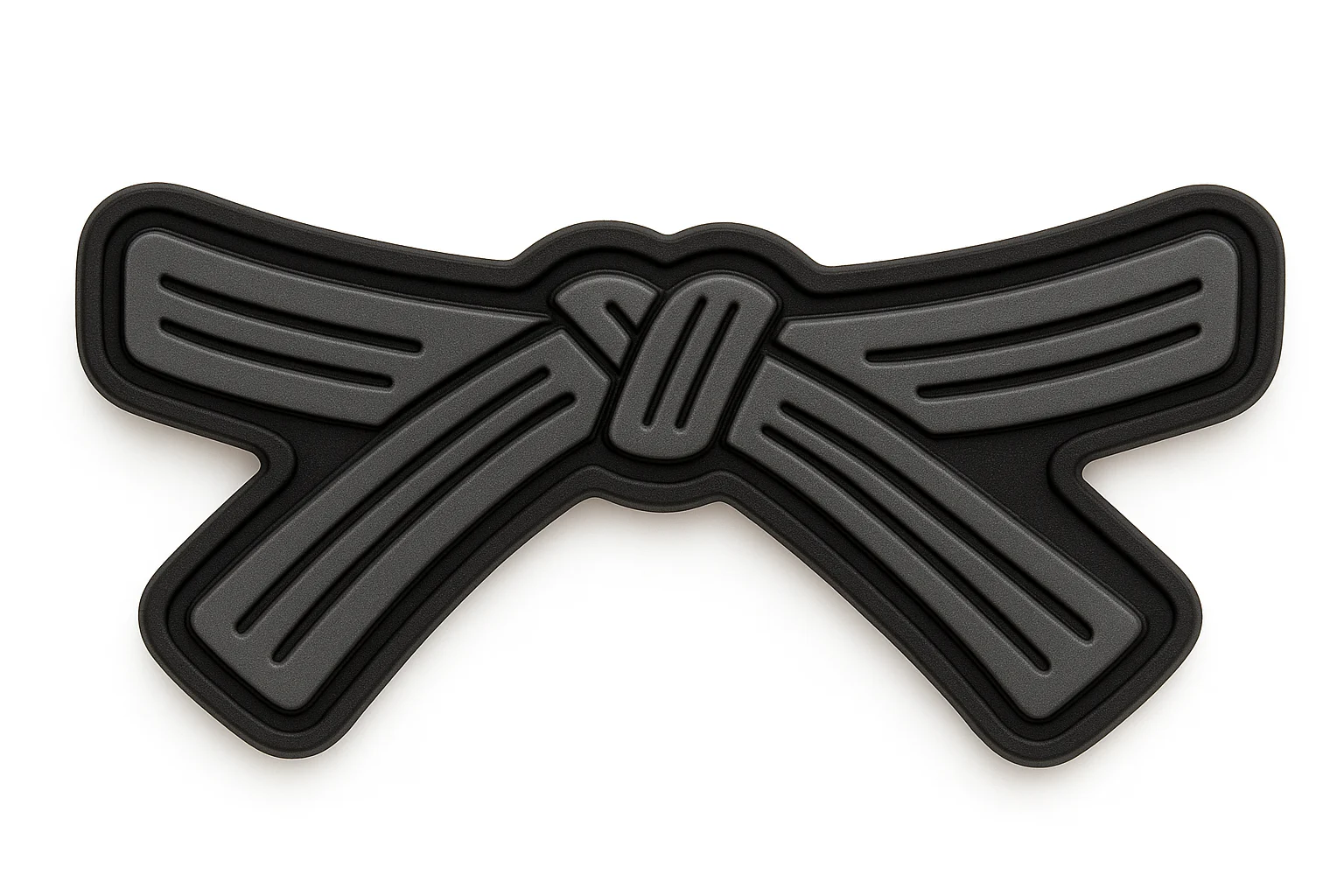 Black Karate Belt For Jibbitz-Crocs Charms