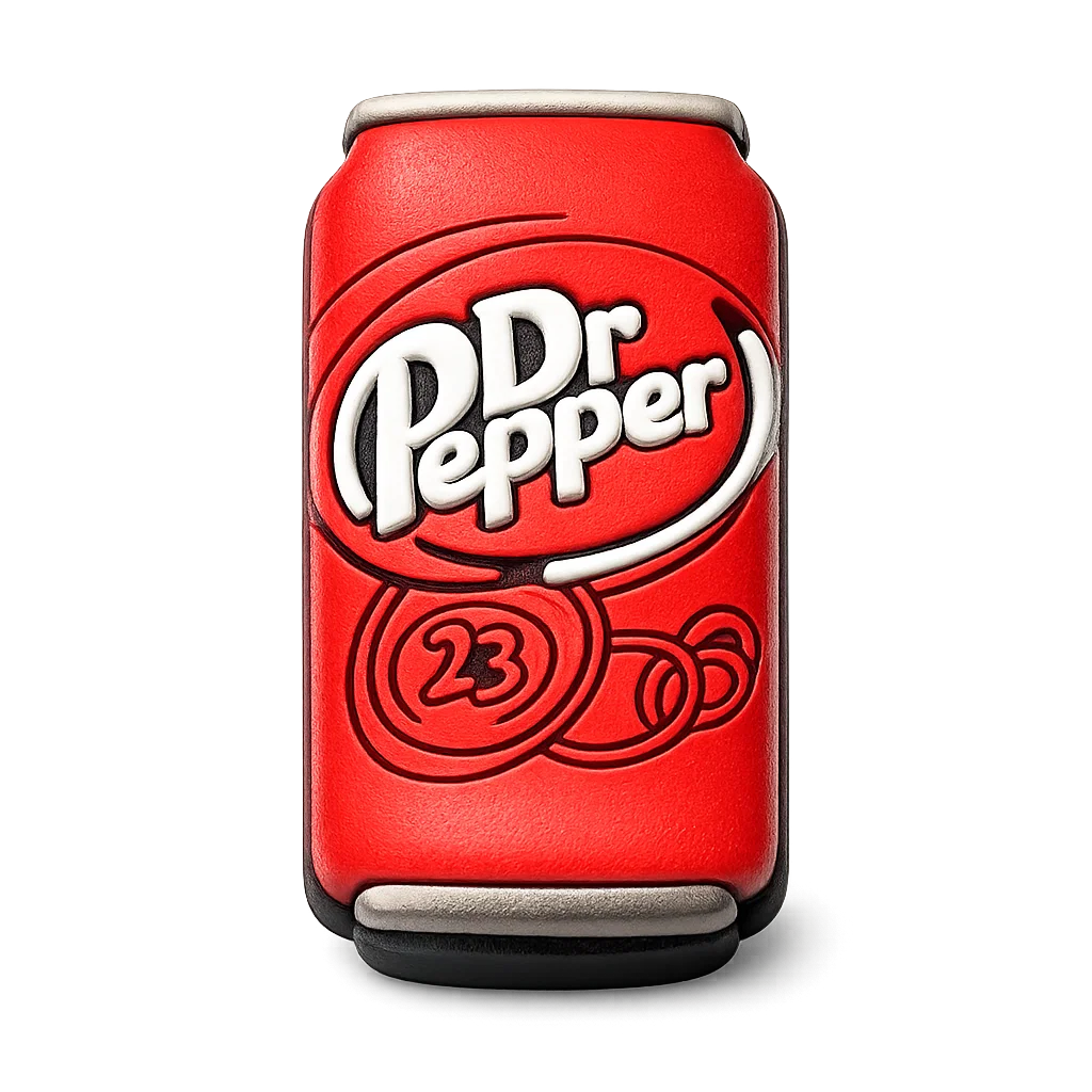 Dr Pepper Can Charm For Jibbitz-Crocs Charms