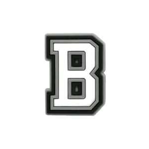 Black 038 White Letter B