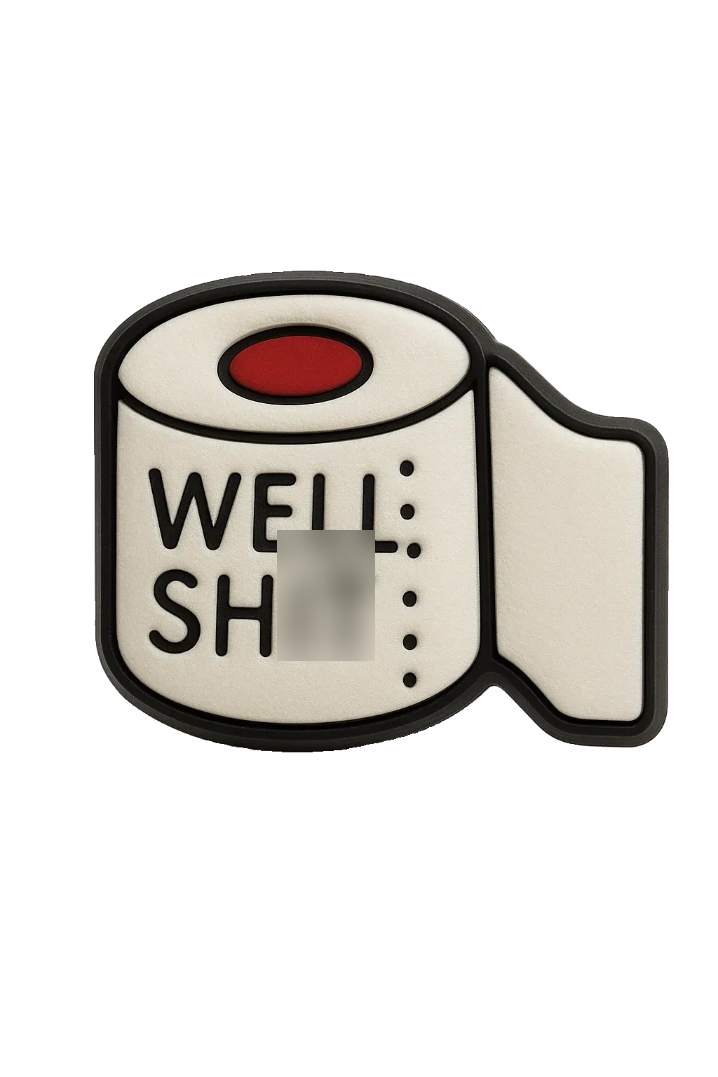 well sh*t” toilet paper croc charm jibbitz