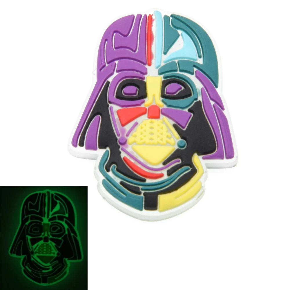 Colorful Darth Vader Glow In The Dark For Jibbitz-Crocs Charms