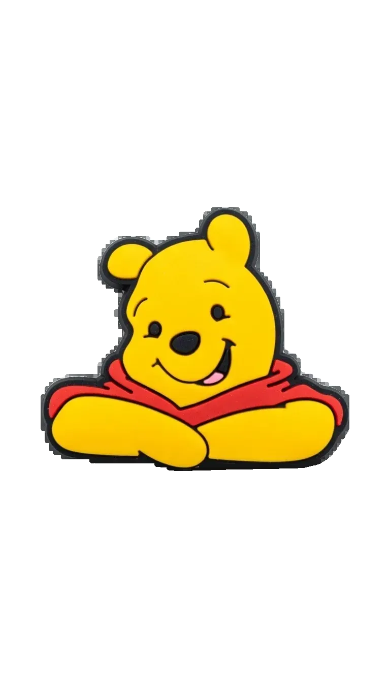 yellow bear croc charm jibbitz shoe accessory