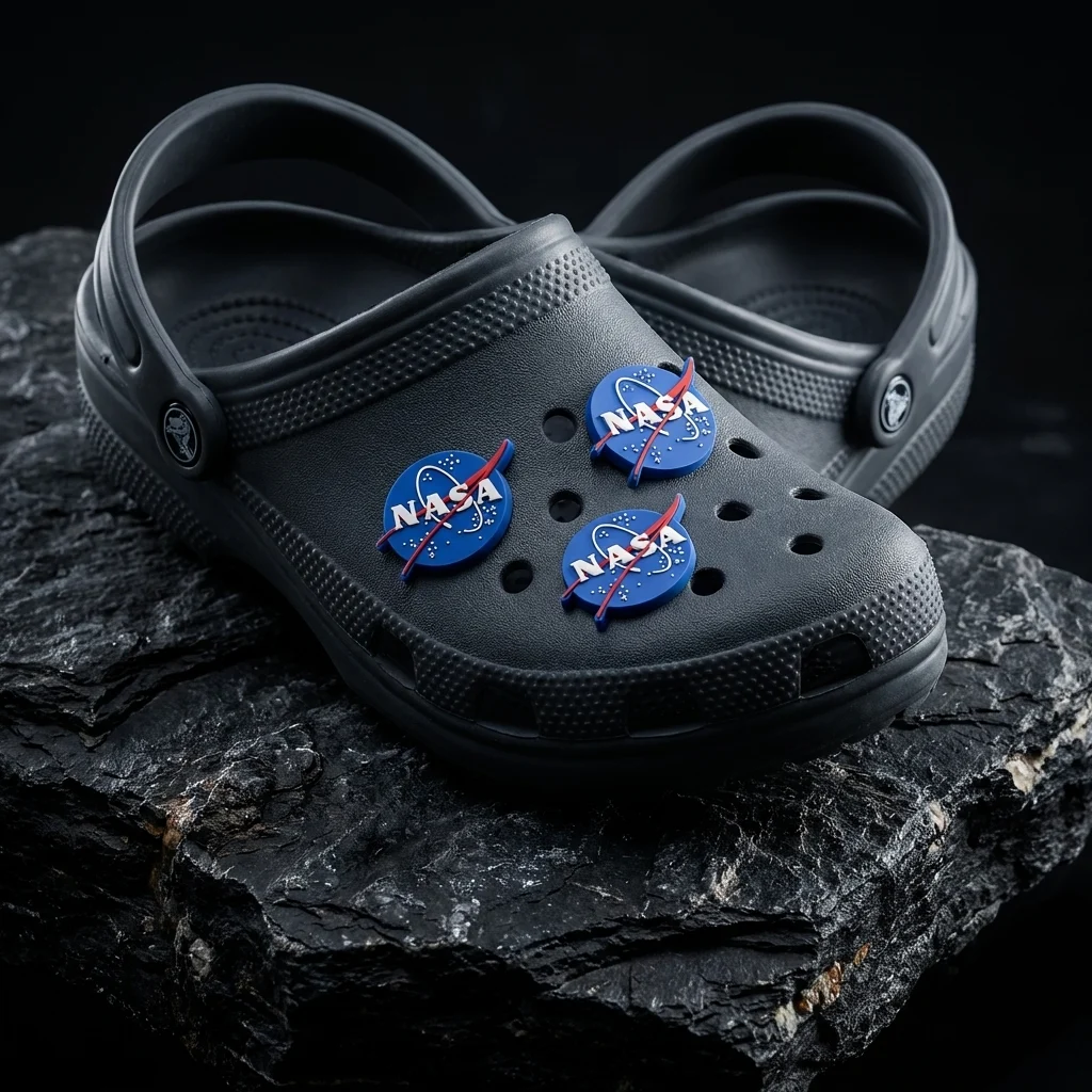 NASA Space Logo For Jibbitz-Crocs Charms