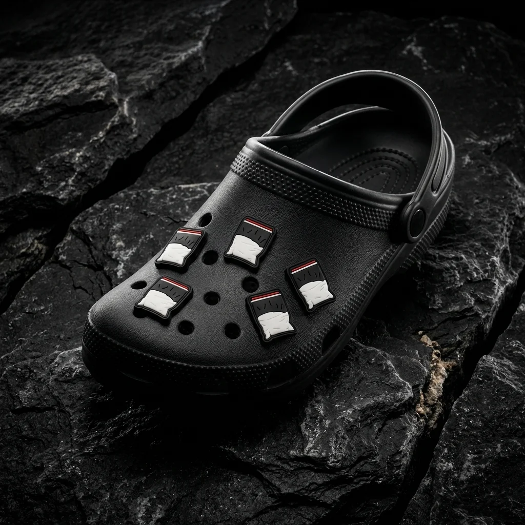 White Zip Lock Bag For Jibbitz-Crocs Charms