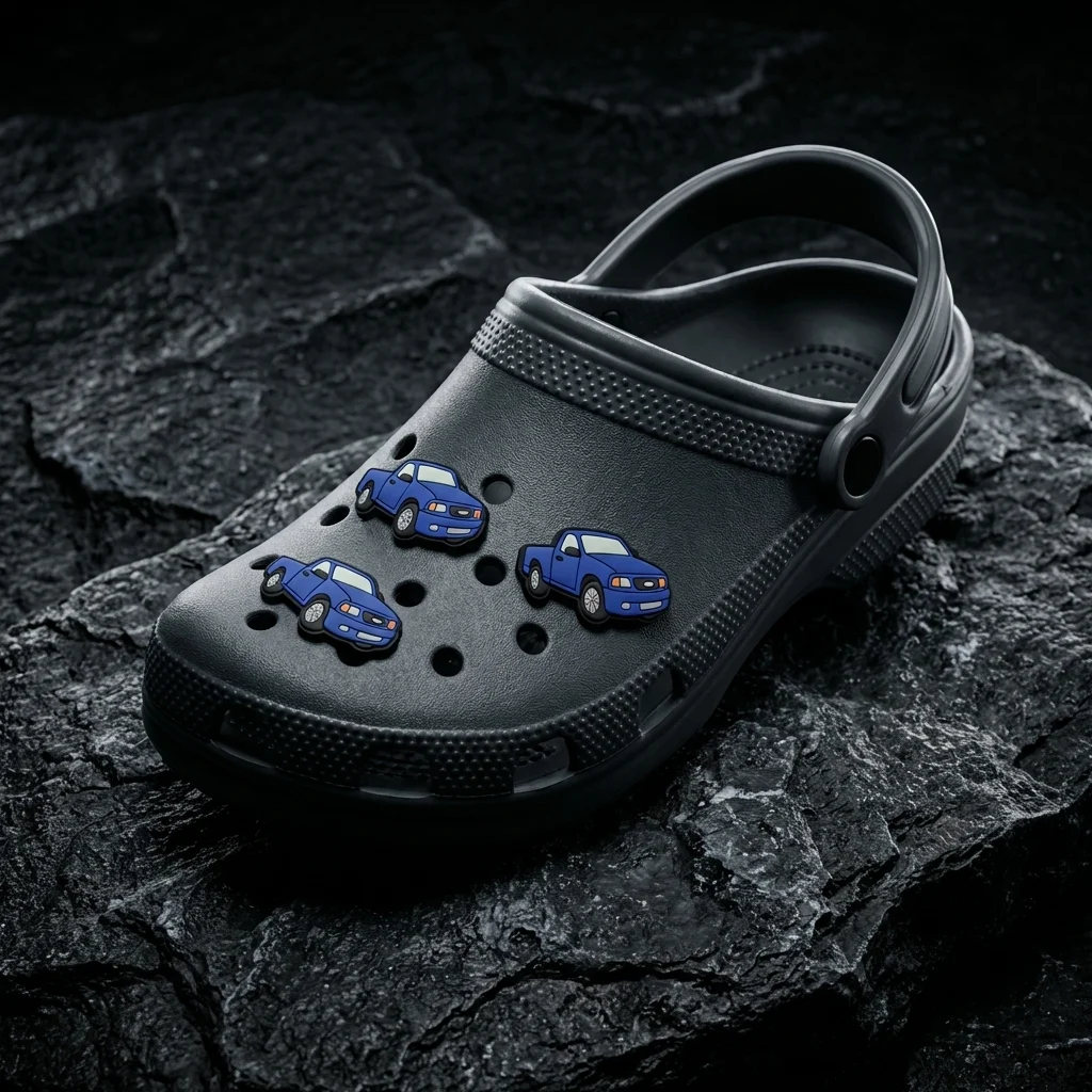 Blue Ute Pickup Truck For Jibbitz-Crocs Charms