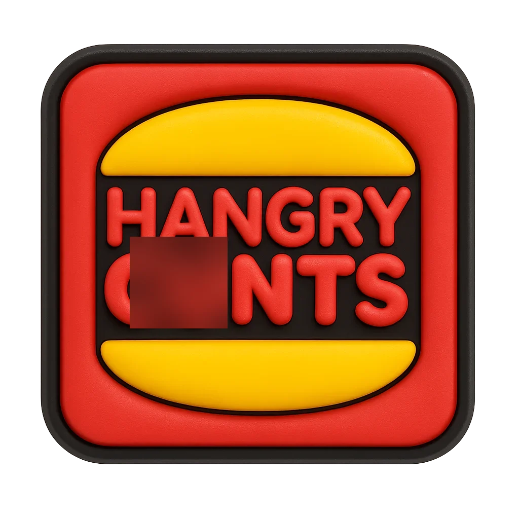 hangry c*nts burger croc charm jibbitz shoe accessory