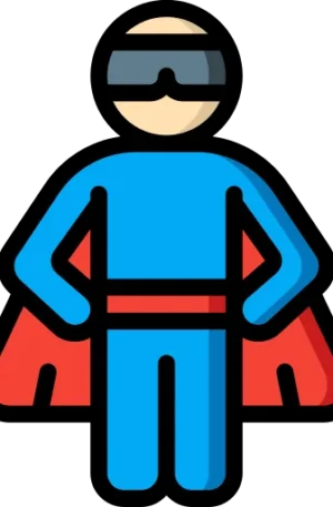 Super Hero & Villain