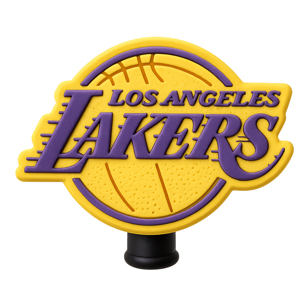 los angeles lakers croc charm jibbitz