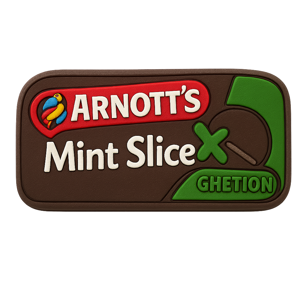 Arnotts Mint Slice Australian croc charm jibbitz shoe accessory