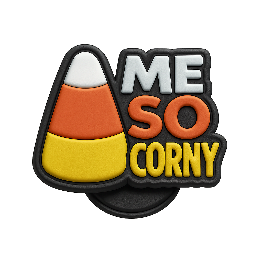 Me So Corny croc charm jibbitz shoe accessory