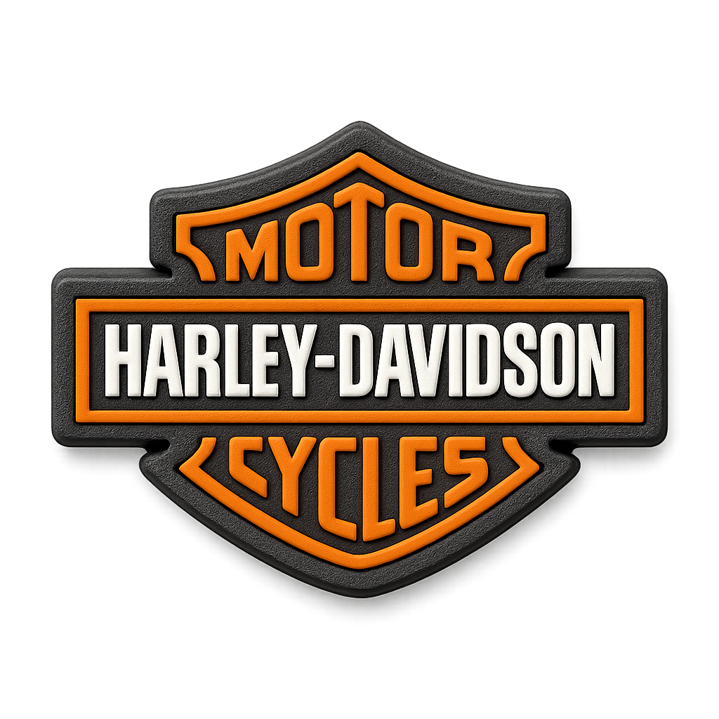 Harley Davidson croc charm jibbitz shoe accessory