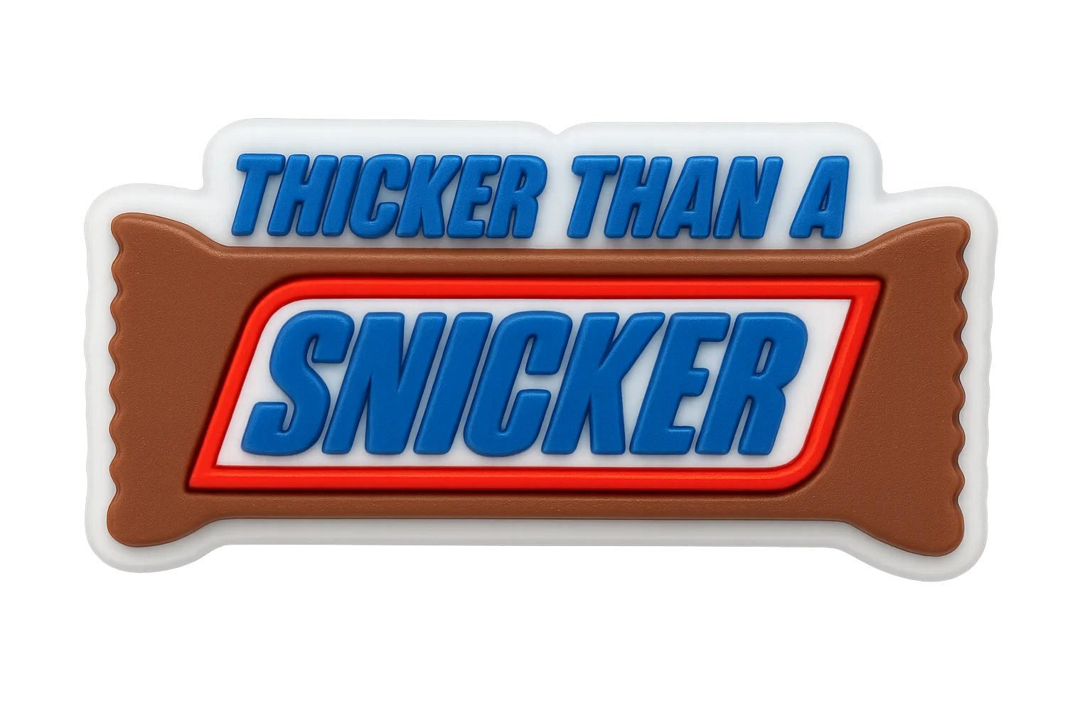 Thicker Than A Snicker For Jibbitz-Crocs Charms