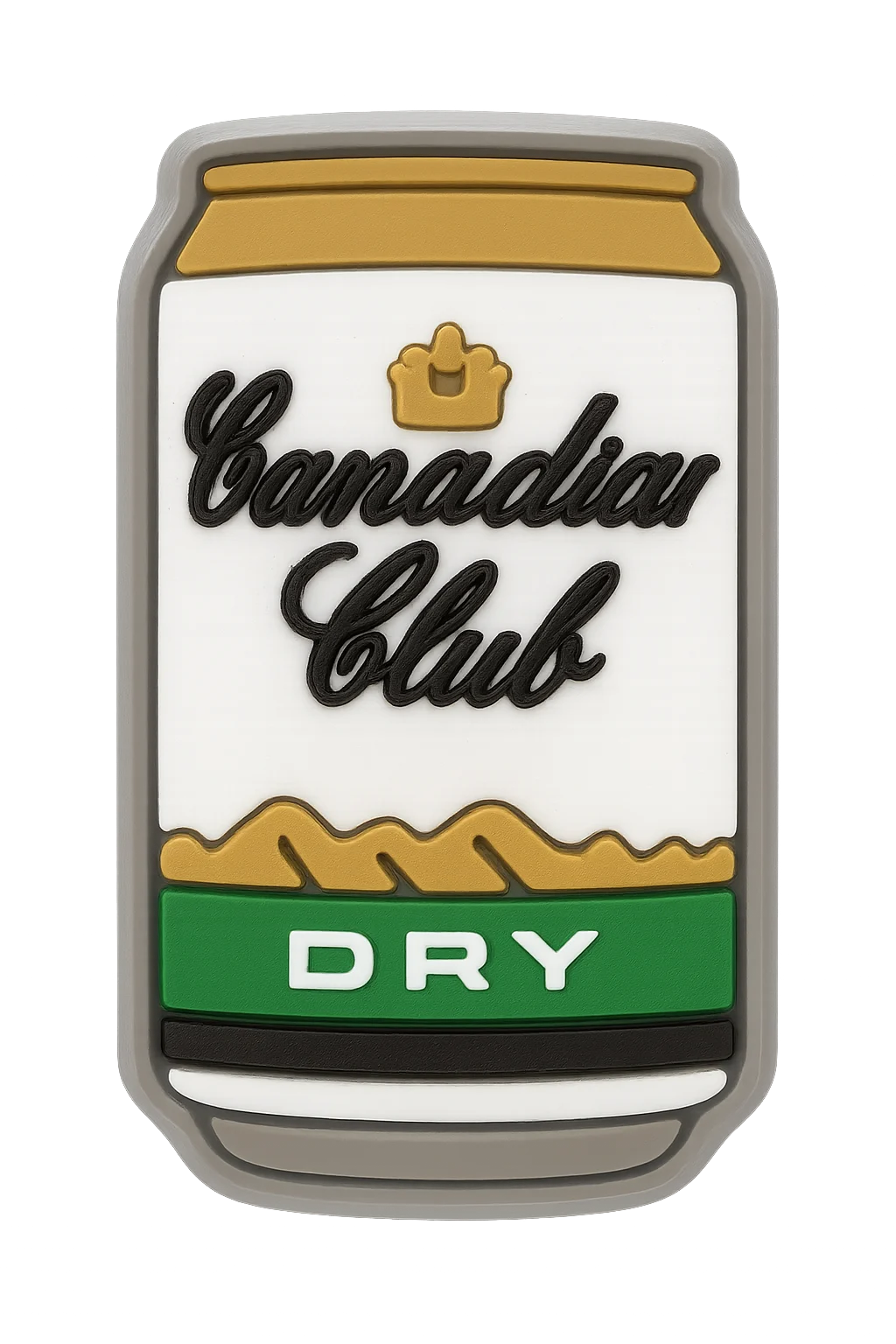 Canadian Club Dry Can For Jibbitz-Crocs Charms