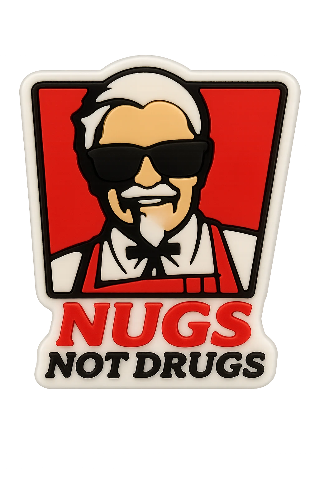 Nugs Not Drugs KFC Parody For Jibbitz-Crocs Charms