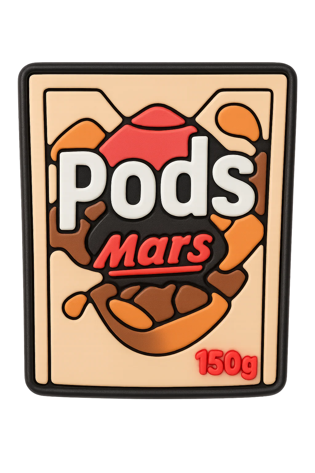 Pods Mars Chocolate Snack For Jibbitz-Crocs Charms