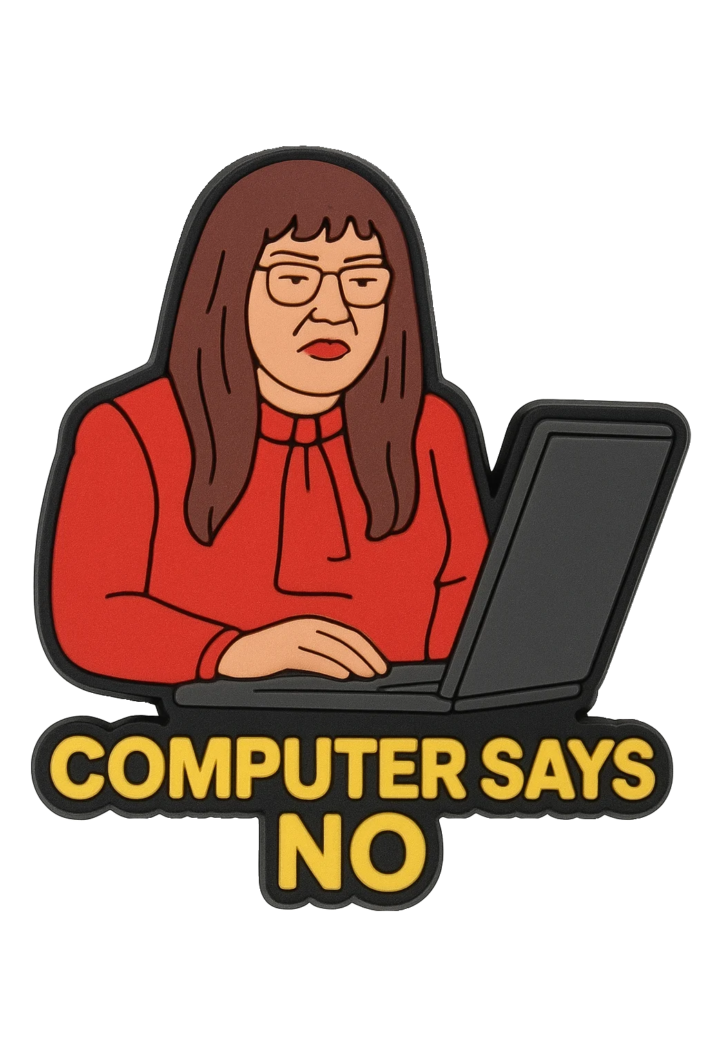 Computer Says No Little Britain For Jibbitz-Crocs Charms