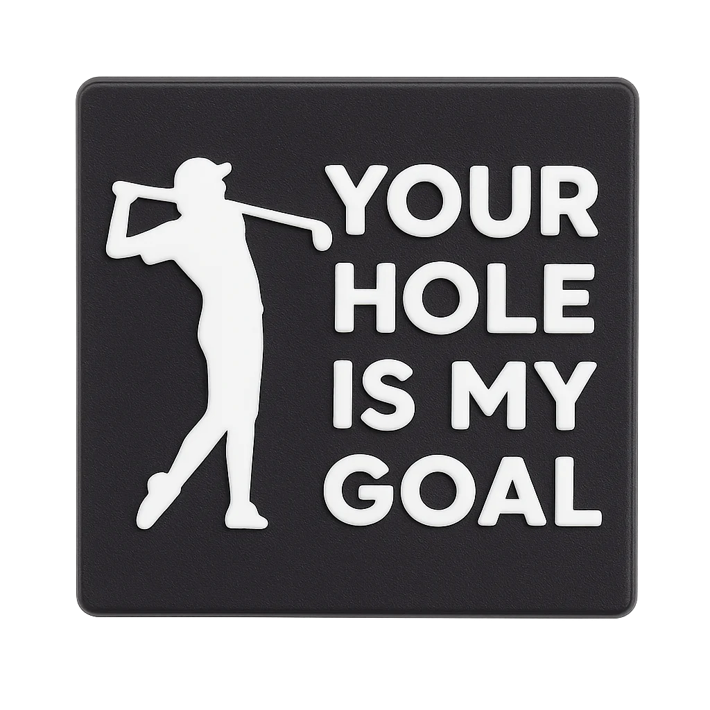Your Hole Is My Goal Golf For Jibbitz-Crocs Charms