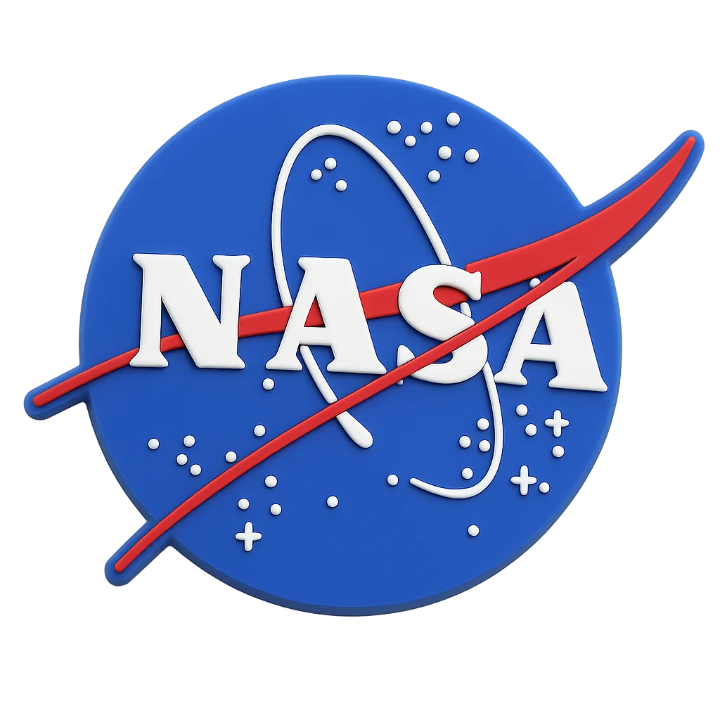 NASA Space Logo For Jibbitz-Crocs Charms