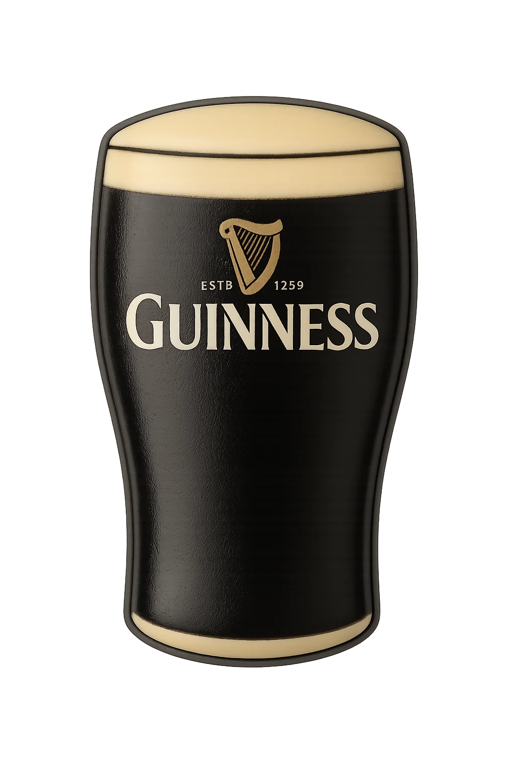 Guinness Draught Pint Glass For Jibbitz-Crocs Charms